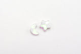 Charm Studs - Moon and Star