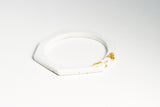 Concrete Fractured Bangle - Octagon