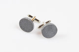 Concrete Cufflinks - Circle