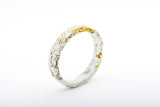 Concrete Fractured Bangle - Circle