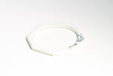 Concrete Fractured Bangle - Circle