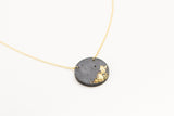 Concrete Fractured Necklace - Circle