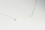 Concrete Fractured Necklace - Offset Large