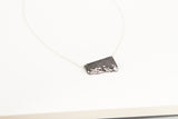 Concrete Fractured Necklace - Offset Small