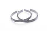 Ecoresin Hoop Earrings Large
