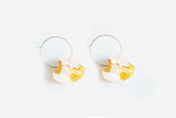 Ecoresin Earrings - Flow Hoop