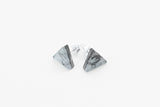 Ecoresin Stud Earrings - Triangle