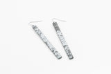 Ecoresin Earrings - Skinny