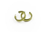 Ecoresin Hoop Earrings - Small