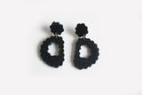 Ecoresin Scallop Earrings - Drop