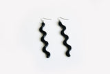 Ecoresin Squiggle Earrings Long