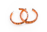 Ecoresin Hoop Earrings Large
