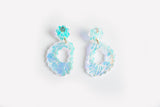Ecoresin Scallop Earrings - Drop