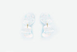 Ecoresin Earrings - Flow Double