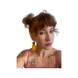 Large Lemon  Earrings