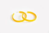 Ecoresin Hoop Earrings Large
