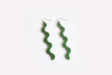 Ecoresin Squiggle Earrings Long