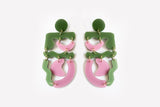 Ecoresin Squiggle Mania Earrings