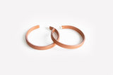 Ecoresin Hoop Earrings Large