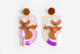Ecoresin Squiggle Mania Earrings