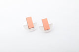 Ecoresin Earrings - Arc Stud