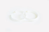 Ecoresin Hoop Earrings Large