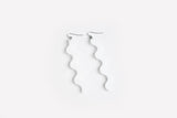Ecoresin Squiggle Earrings Long