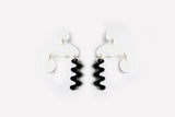 Ecoresin Squiggle Storm Earrings