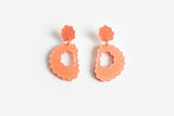 Ecoresin Scallop Earrings - Drop