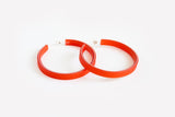 Ecoresin Hoop Earrings Large