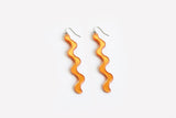 Ecoresin Squiggle Earrings Long