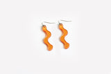 Ecoresin Squiggle Earrings Short