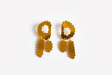 Ecoresin Scallop Earrings - Triple Drop
