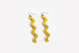 Ecoresin Squiggle Earrings Long