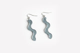 Ecoresin Squiggle Earrings Short
