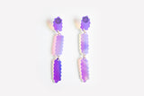 Ecoresin Scallop Earrings - Line Drop