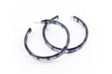 Ecoresin Hoop Earrings Large