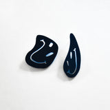 Ecoresin Earrings - Smiley