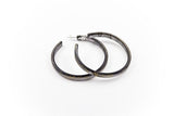 Ecoresin Hoop Earrings Large