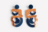 Ecoresin Squiggle Mania Earrings