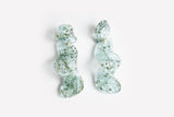 Ecoresin Earrings - Flow Long