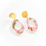 Ecoresin Earrings - Fluid Drop