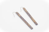 Ecoresin Earrings - Skinny