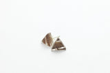 Ecoresin Stud Earrings - Triangle