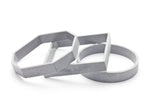 Concrete Outline Bangle