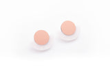 Corian Arc Circle Earrings