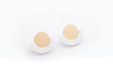 Corian Arc Circle Earrings