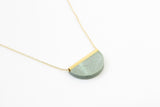 Corian Half Circle Necklace