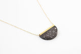 Corian Half Circle Necklace