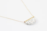 Corian Half Circle Necklace